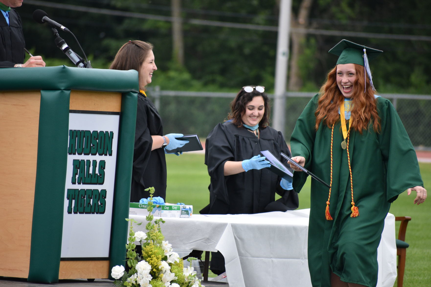 Hudson Falls graduation
